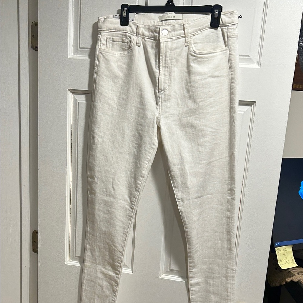 Joe's Jeans Cream Skinny Pants NWT